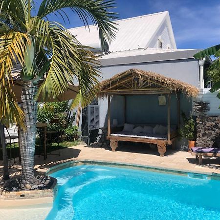 Studio Independant Dans Propriete Avec Piscine Et Wifi Lägenhet Saint-Gilles-les Bains Exteriör bild